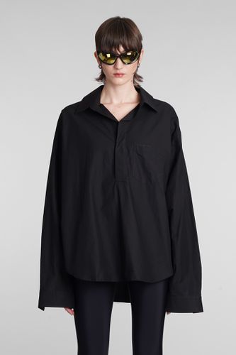 Balenciaga Blouse In Black Cotton - Balenciaga - Modalova