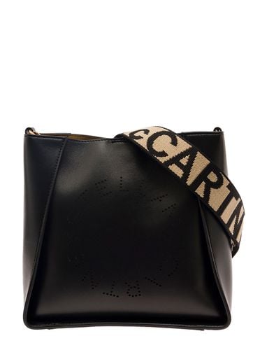 Mini Crossbody Bag With Perforated Logo In Faux Leather Woman - Stella McCartney - Modalova