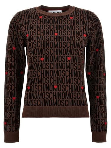 Moschino logo Sweater - Moschino - Modalova