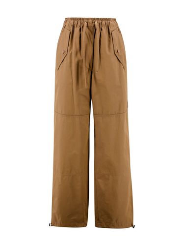 Cotton Twill Cargo Trousers - Weekend Max Mara - Modalova