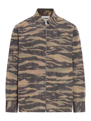 Overshirt Stampa Camouflage - Jil Sander - Modalova