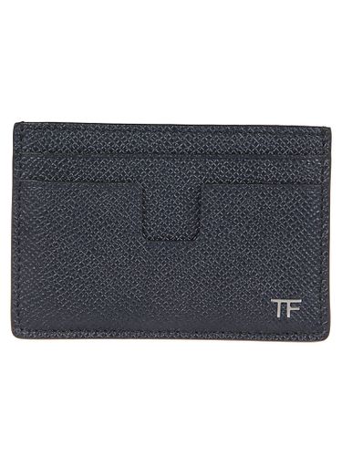 Logo Plaque Classic Credit Card Holder - Tom Ford - Modalova