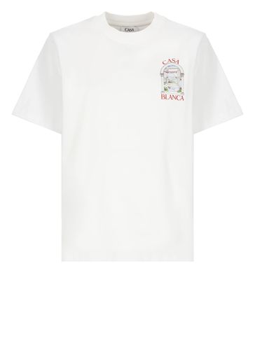 Casablanca T-shirt With Print - Casablanca - Modalova