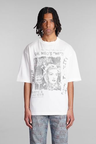 Lanvin T-shirt In White Cotton - Lanvin - Modalova