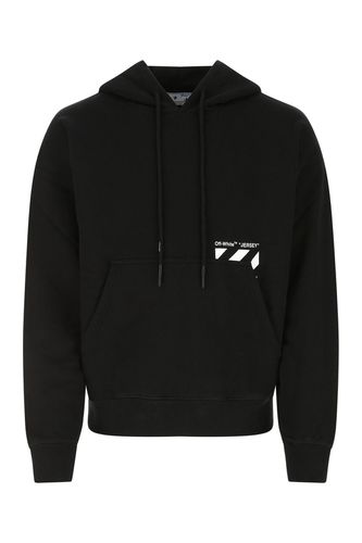 Off-White Black Cotton Sweatshirt - Off-White - Modalova