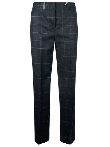 Peserico Check Concealed Trousers - Peserico - Modalova