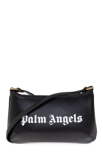 Logo Printed Zipped Shoulder Bag - Palm Angels - Modalova