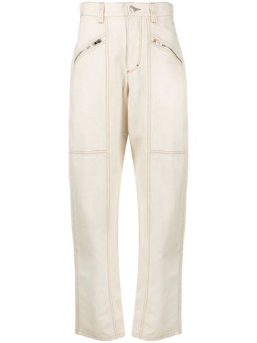 Cotton Blend Fanny Cargo Trousers - Isabel Marant - Modalova