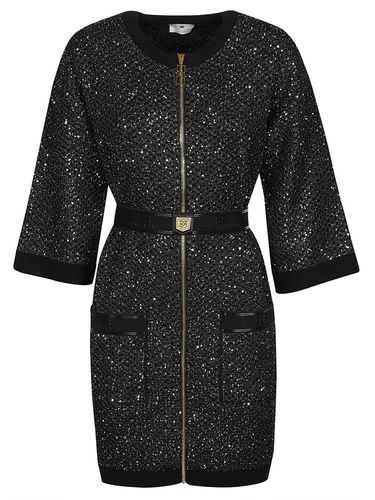 Sequin Thread Mini-dress - Elisabetta Franchi - Modalova