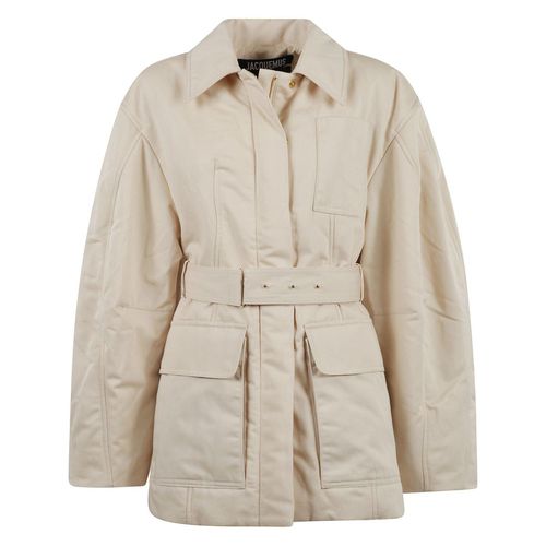 Jacquemus Collared Belted Jacket - Jacquemus - Modalova