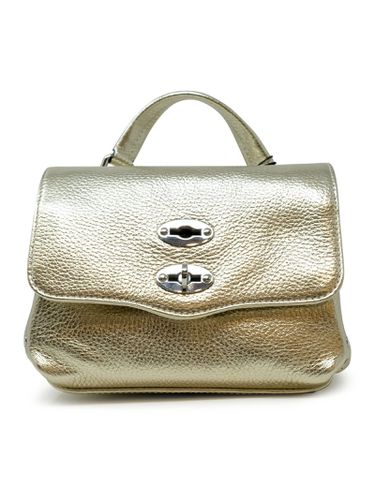 Z0194 Postina Baby Daily Metal Cocorico Leather Handbag - Zanellato - Modalova