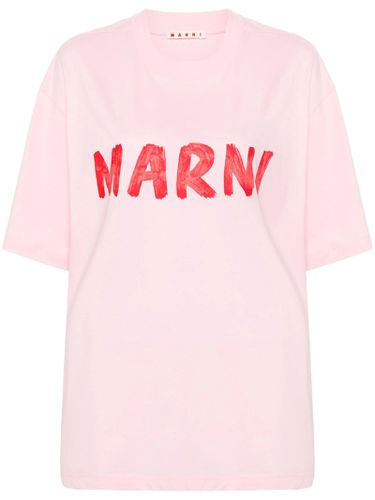 Marni Pink Cotton T-shirt - Marni - Modalova