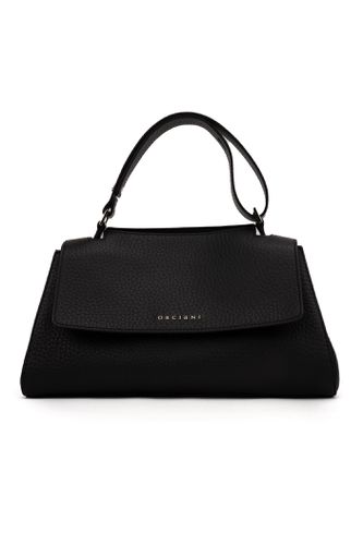 Sveva Longuette Soft Bag In Leather - Orciani - Modalova