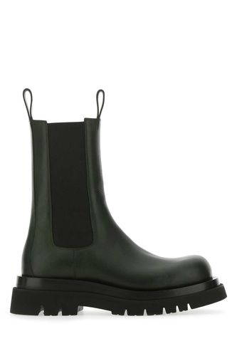 Bottega Veneta Leather Lug Boots - Bottega Veneta - Modalova