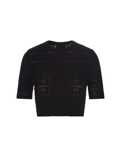 Black 4g Jacquard Short Pullover - Givenchy - Modalova