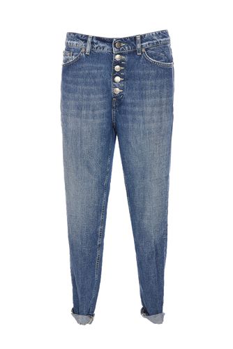 Dondup Blue Hogh-waisted Jeans - Dondup - Modalova