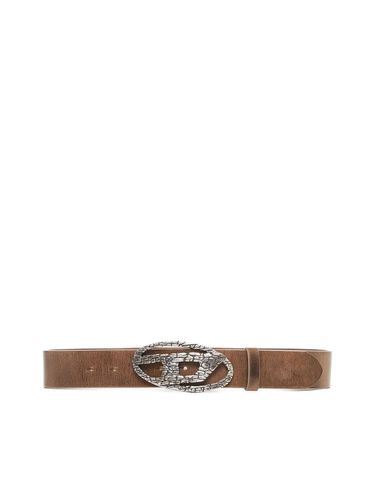 Diesel B-1dr Logo Buckle Belt - Diesel - Modalova