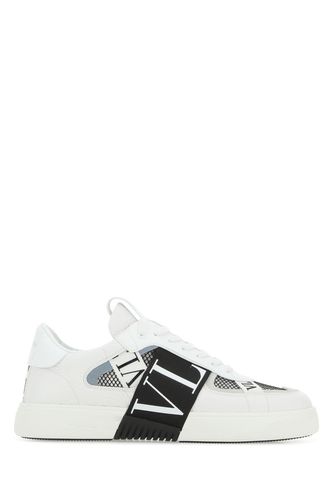 Leather Vl7n Sneakers - Valentino Garavani - Modalova