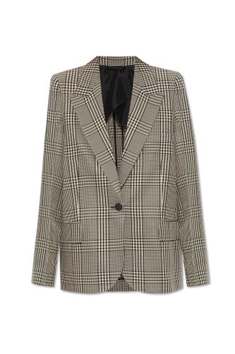 Blazer With Check Pattern - Acne Studios - Modalova