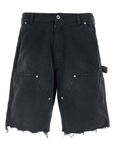 Denim Bermuda Shorts - Maison Margiela - Modalova