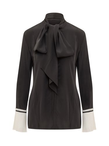 Victoria Beckham Pleat Cuff Blouse - Victoria Beckham - Modalova