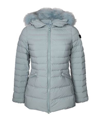 Slim Turmalet Down Jacket In Nylon With Fur - Peuterey - Modalova