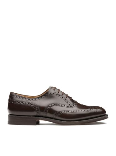 Oxford Brogue Burwood In Brushed Calfskin - Church's - Modalova