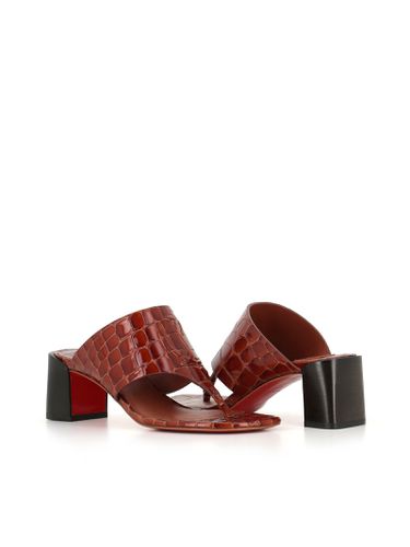 Mule Cl Tong Amule 55 - Christian Louboutin - Modalova