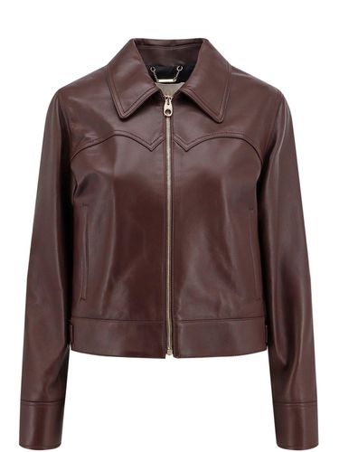 Chloé Zip-up Leather Jacket - Chloé - Modalova