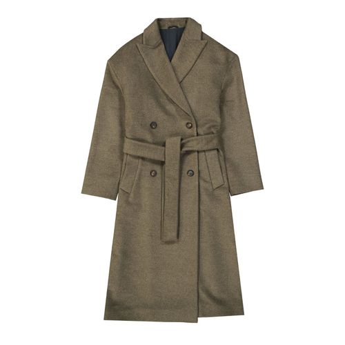 Wool And Cashmere Coat - Brunello Cucinelli - Modalova