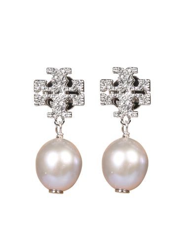 Tory Burch Kira Earrings With Pearl - Tory Burch - Modalova