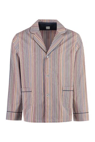 Striped Cotton Pyjamas - PS by Paul Smith - Modalova