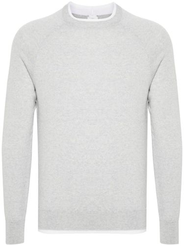 Eleventy Heather Grey Wool Sweater - Eleventy - Modalova