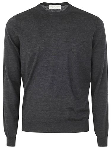 Royal Merino Long Sleeves Crew Neck Sweater - Filippo De Laurentiis - Modalova