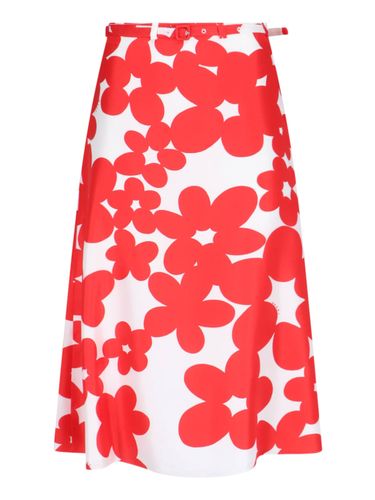 Marni dillies Silk Midi Skirt - Marni - Modalova