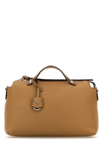 Camel Leather Large By The Way Handbag - Fendi - Modalova