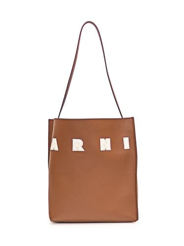 Museo Logo-patch Small Shoulder Bag - Marni - Modalova