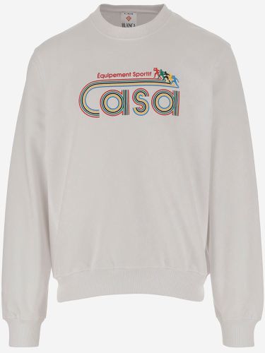 Cotton Sweatshirt With Logo - Casablanca - Modalova