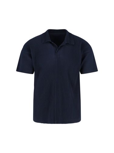 Pleated Polo Shirt - Homme Plissé Issey Miyake - Modalova