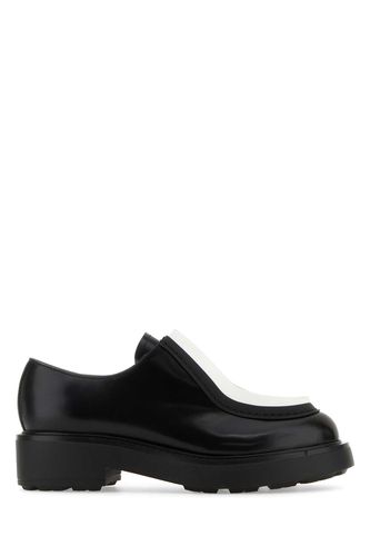 Prada Black Leather Lace-up Shoes - Prada - Modalova