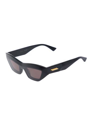 Sunglasses In Ricycled Acetate - Bottega Veneta - Modalova