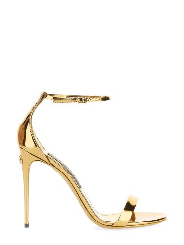 Mirror Effect Sandals - Dolce & Gabbana - Modalova