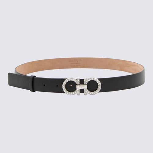 Leather Gancini Belt - Ferragamo - Modalova