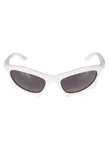 Bb0229s004 White White Grey - Balenciaga Eyewear - Modalova