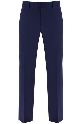 Straight Leg Tailored Pants - Dolce & Gabbana - Modalova