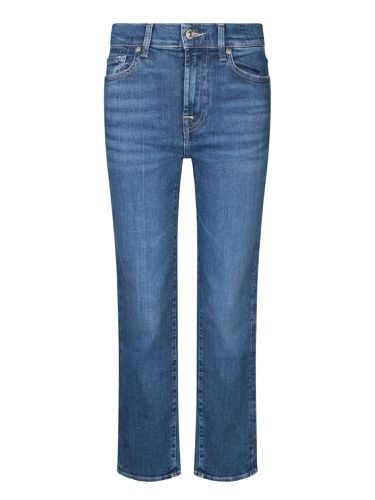 Straight Crop Jeans - 7 For All Mankind - Modalova