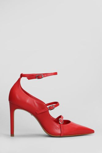 Schutz Pumps In Red Leather - Schutz - Modalova