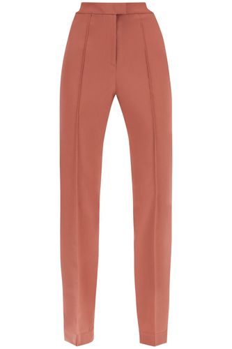 Cool Virgin Wool Pants With Heart-shaped Details - Nensi Dojaka - Modalova