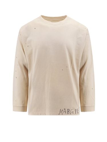 Maison Margiela T-shirt With Logo - Maison Margiela - Modalova