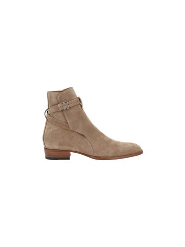 Saint Laurent Wyatt Jodhpur Boots - Saint Laurent - Modalova